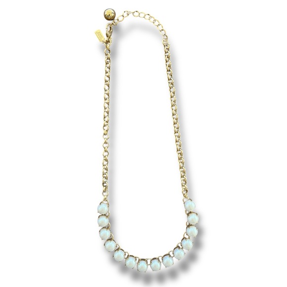 Kate Spade Squared Away Pearl Necklace - Picture 2 of 5